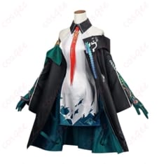 アークナイツ シー（Dusk）術師イメージの水墨風コスプレ衣装｜撮影映えと着やすさを両立 - 2枚目の画像（サムネイル）