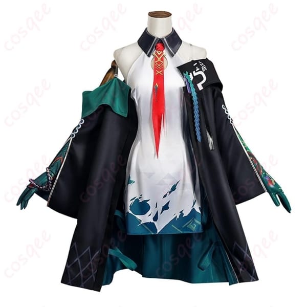 アークナイツ シー（Dusk）術師イメージの水墨風コスプレ衣装｜撮影映えと着やすさを両立