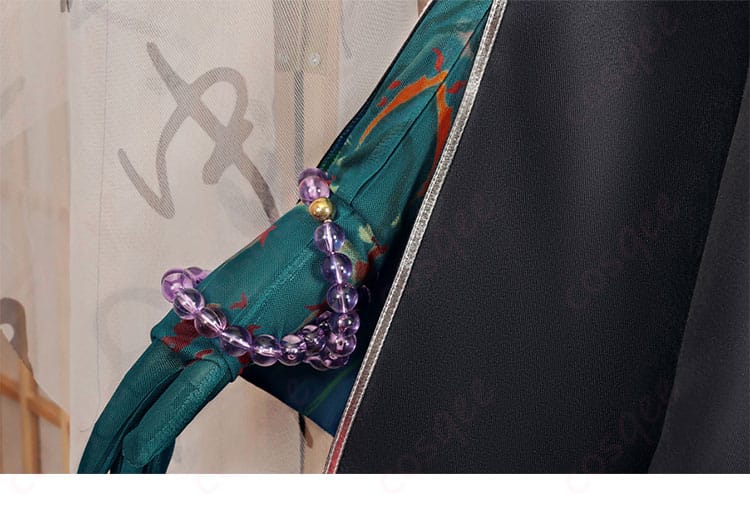 アークナイツ シー(夕)コスプレ衣装 右手の珠子ディテール画像 精緻なアクセサリー