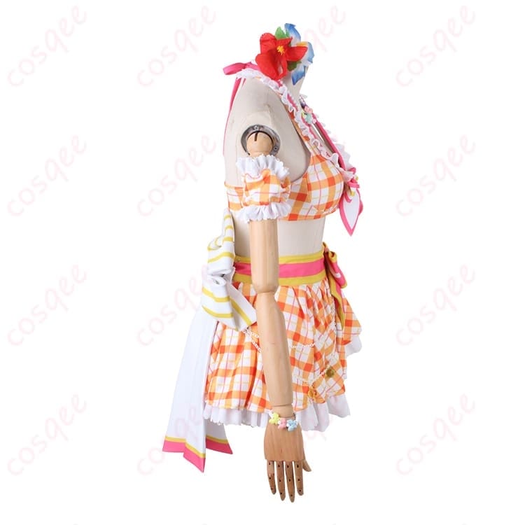 ウマ娘 スペシャルウィーク 水着コスプレ衣装 写真映え・着替えしやすい・XS〜XL - 3枚目の画像