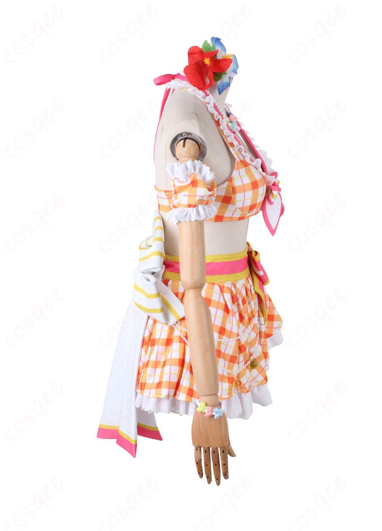 ウマ娘 スペシャルウィーク 水着 コスプレ衣装 右サイドディテール|動きやすさ抜群