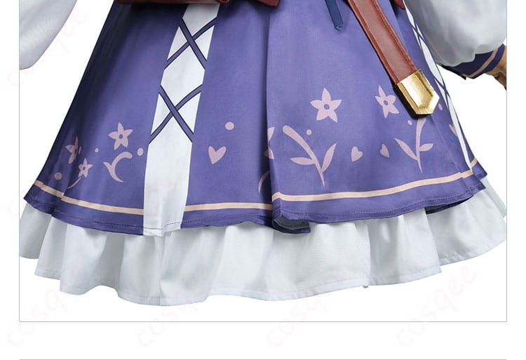 フリル入りスカート裾アップ/マチカネタンホイザ コスプレ衣装