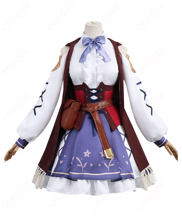 ウマ娘 マチカネタンホイザ 勝負服 コスプレ衣装 全身正面ビュー