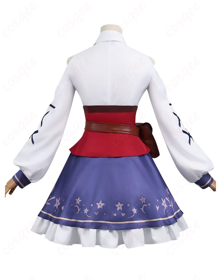 マチカネタンホイザ 勝負服 コスプレ 上着着用イメージ 背面も快適フィット