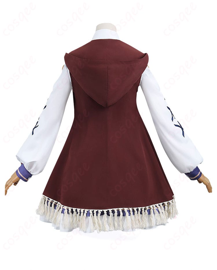 ウマ娘 マチカネタンホイザ 勝負服 コスプレ衣装 背面ディテール確認