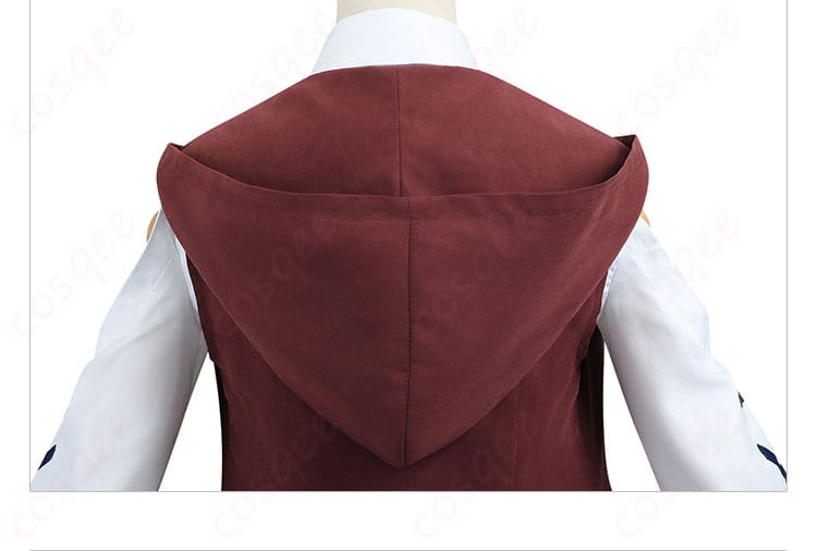 フード付きコート帽子部分ディテール/ウマ娘 コスプレ衣装