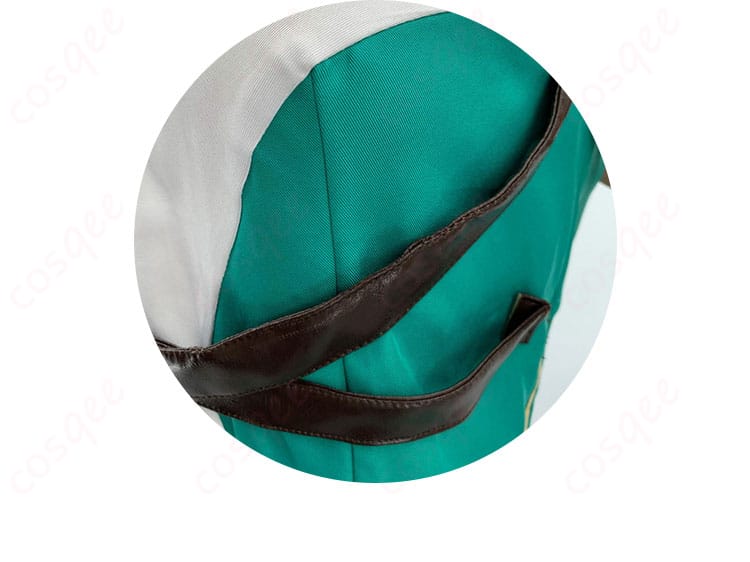 プリコネR コッコロ コスプレ衣装 側面ディテール ― 付け袖のレース&ステッチ