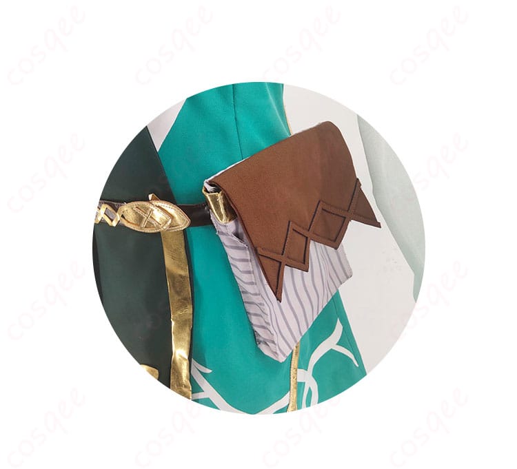 プリコネR コッコロ コスプレ衣装 腰ポーチ装飾アップ ― 刺繍と質感を高解像度で