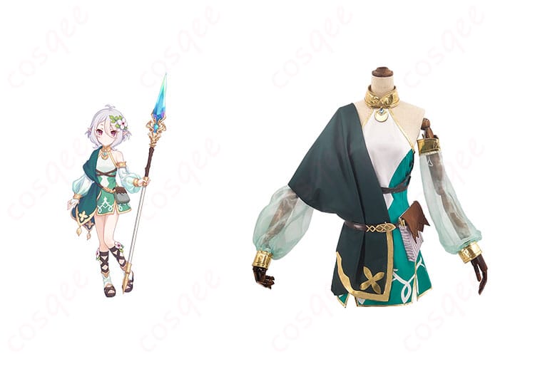 プリコネR コッコロ コスプレ衣装 正面&キャラ比較画像 ― 忠実再現を一目で確認