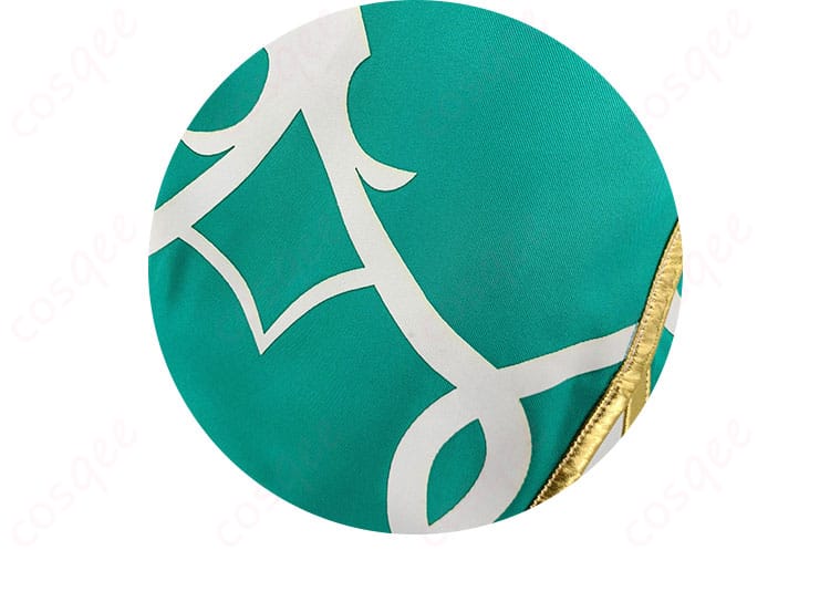 プリコネR コッコロ コスプレ衣装 スカート柄アップ ― 花模様プリントの再現度