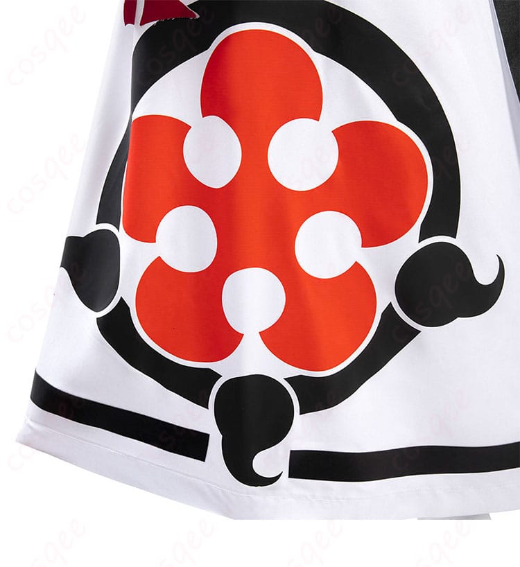 ギルティギア 梅喧(ばいけん)コスプレ衣装 スカートのデザインと細部 バトル衣装の特徴