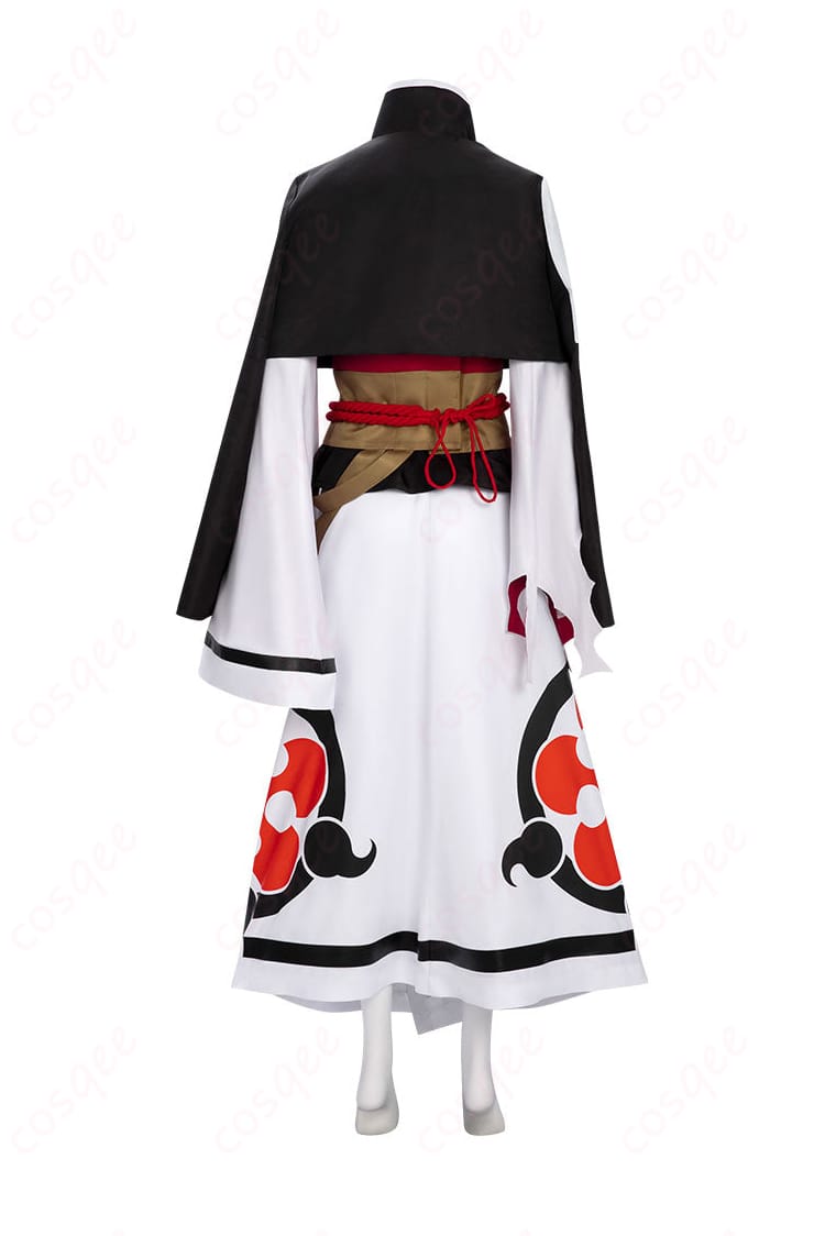 ギルティギア 梅喧(ばいけん)コスプレ衣装 背面画像 バトル衣装の後ろ姿