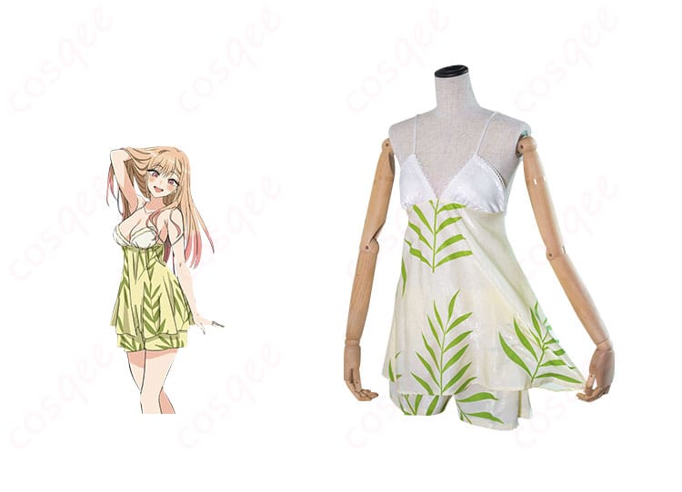 着せ恋 喜多川海夢 コスプレ衣装 キャミソールワンピース 正面×公式ビジュアル比較 忠実再現 コスプレ通販でチェック