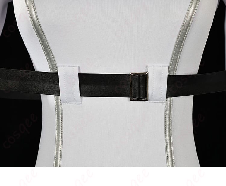 コードギアス C.C. 拘束衣 コスプレ衣装 背面装飾ディテール – パネルラインの忠実再現