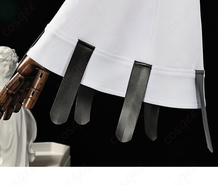 コードギアス C.C. 拘束衣 コスプレ衣装 袖口装飾ディテール – 丁寧なステッチ仕上げ