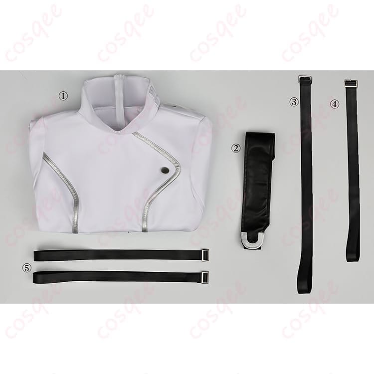 コードギアス C.C. 拘束衣風コスプレ衣装 写真映えと着脱のしやすさを両立 - 6枚目の画像