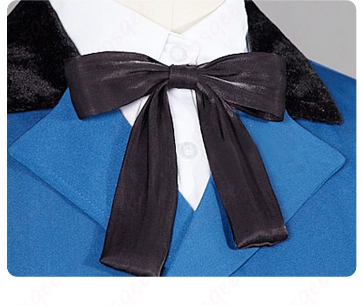 シエル コスプレ衣装 蝶ネクタイ装飾アップ|エレガントなポイント