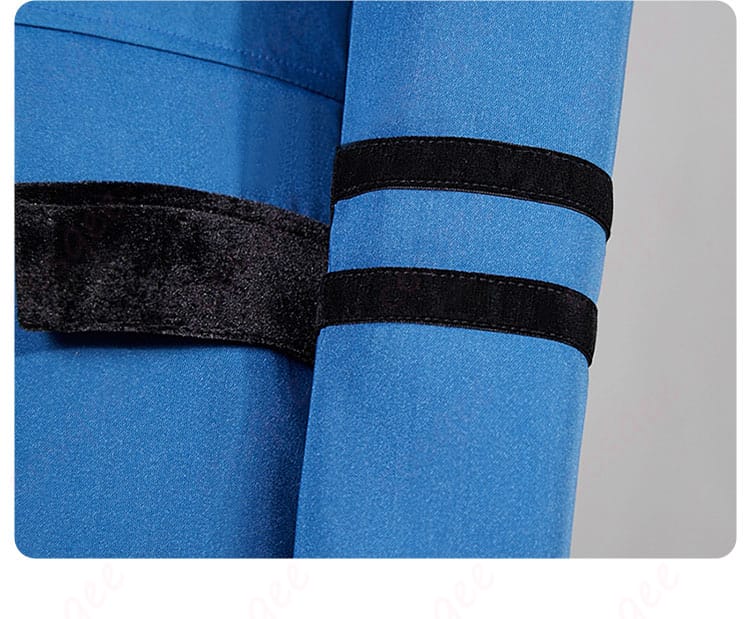 黒執事 コスプレ衣装 袖口バーコード風ライン詳細|細部までこだわり