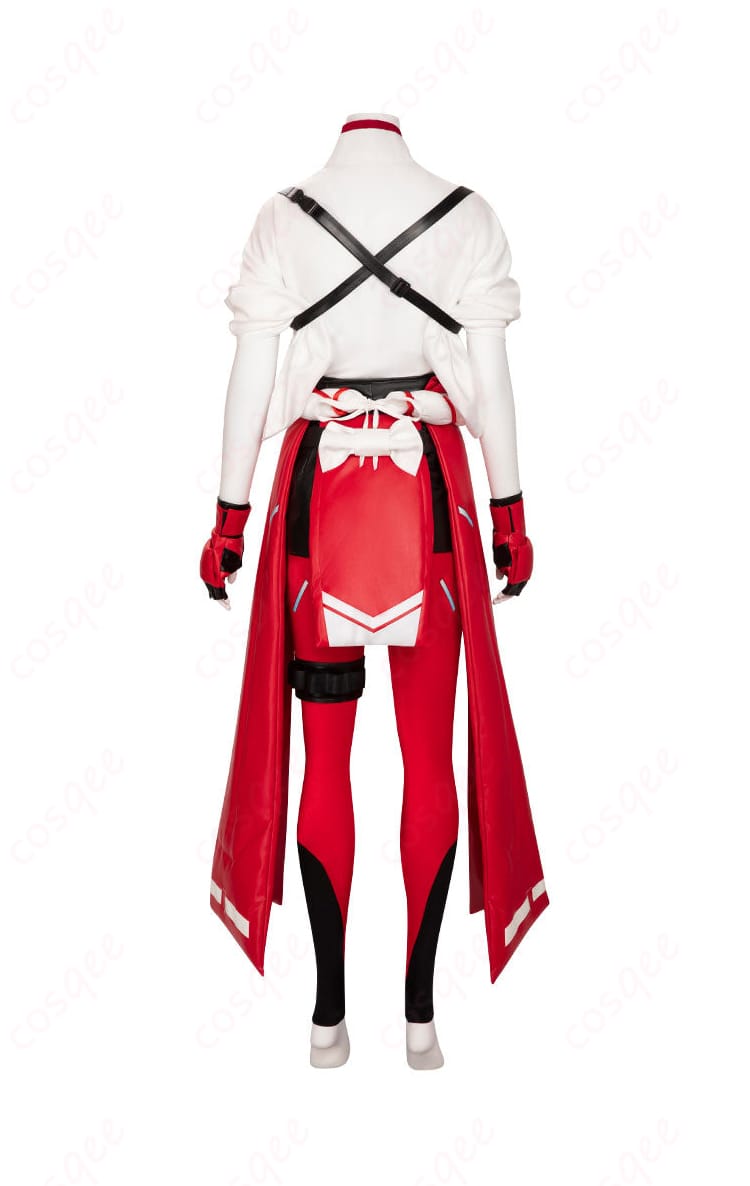 OW2 キリコ コスプレ衣装 背面ビュー|刺繍と配色を360°再現