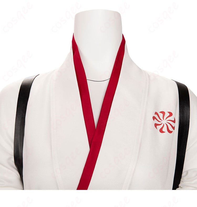 OW2 キリコ コスプレ衣装 衿元アップ|ディテールまで忠実再現