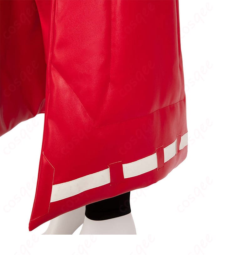 OW2 キリコ コスプレ衣装 スカート裾ディテール|動きに合わせて揺れる