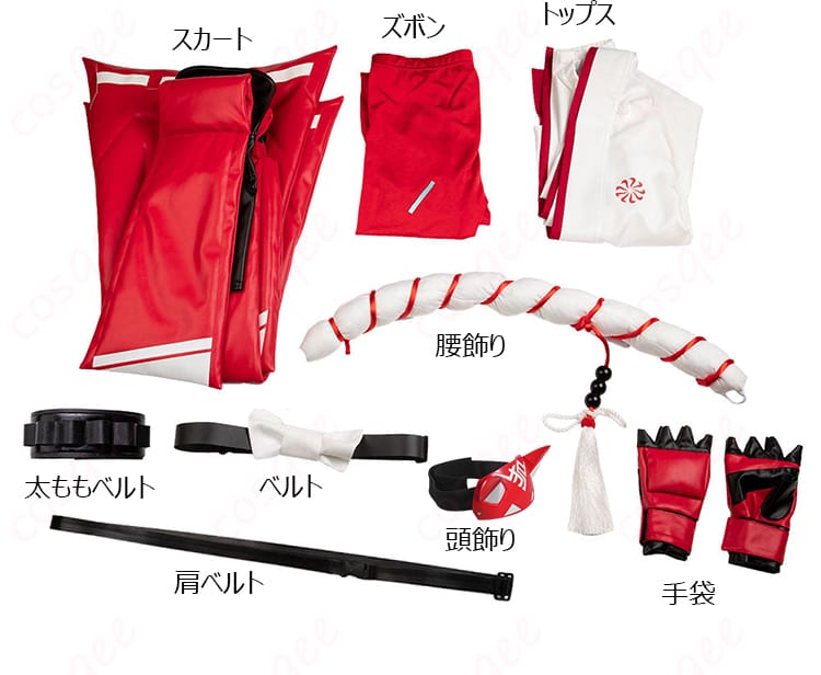 OW2 キリコ コスプレ衣装 フルセット内容|トップスから小物まで完備