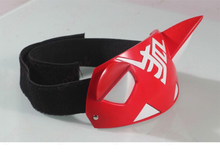 OW2 キリコ コスプレ衣装 ヘッドピース側面アップ|軽量で長時間OK