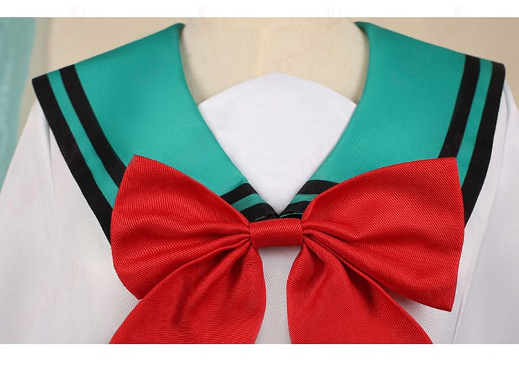 斉Ψ 照橋心美 コスプレ衣装 襟元蝶リボンアップ|忠実再現ポイント