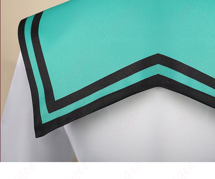 斉Ψ 照橋心美 コスプレ衣装 ショルダー&ケープ背面細部|丁寧な縫製