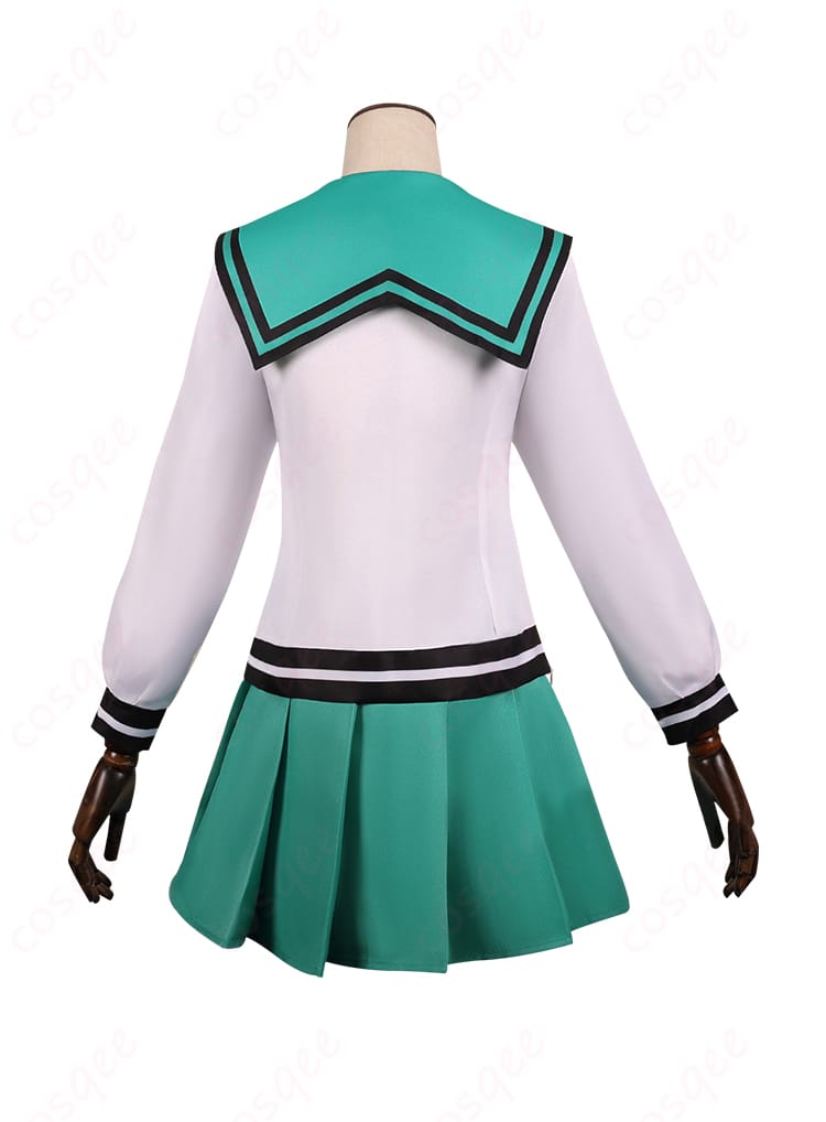 斉Ψ 照橋心美 制服コスプレ衣装 背面ディテール|美ラインを確認