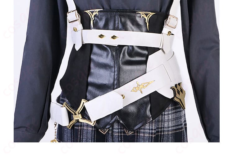 コルセットベルト 正面ディテール ウエストライン美しく演出