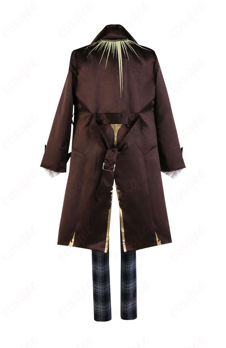 ヘックス・へイワイヤー コスプレ 背面ショット コート背中装飾も忠実再現