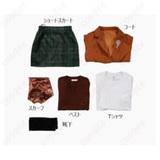 バイオハザードRE:4 アシュリー・グラハム風コスプレ｜スクールガール調の上品レイヤードで写真映え - 8枚目の画像（サムネイル）