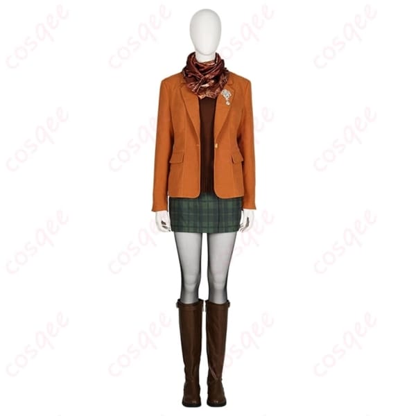 バイオハザードRE:4 アシュリー・グラハム風コスプレ｜スクールガール調の上品レイヤードで写真映え