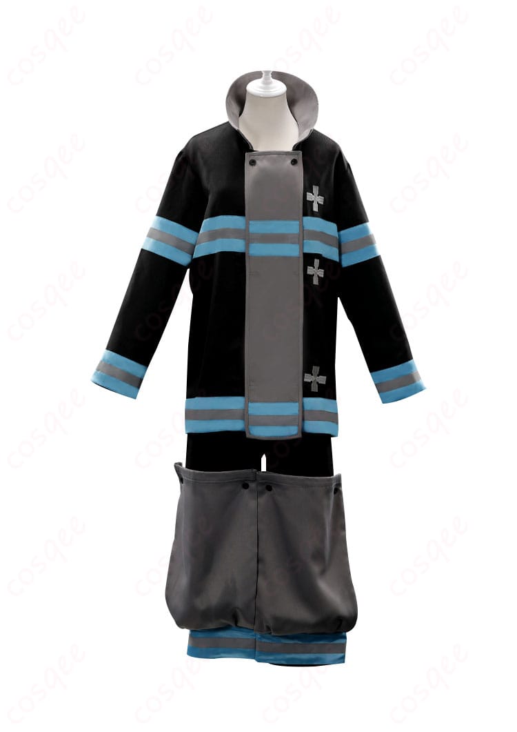 炎炎ノ消防隊 森羅日下部 コスプレ衣装 正面画像