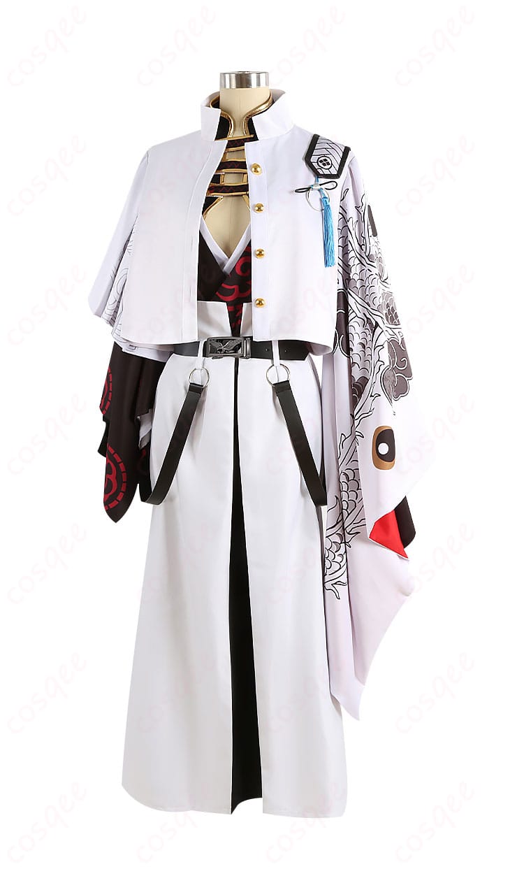 FGO 高杉晋作 コスプレ衣装 横からのシルエット画像|立体裁断でスタイル映え◎