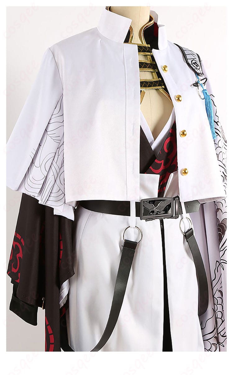 FGO 高杉晋作 コート胸飾りディテール画像|豪華装飾で写真映え抜群