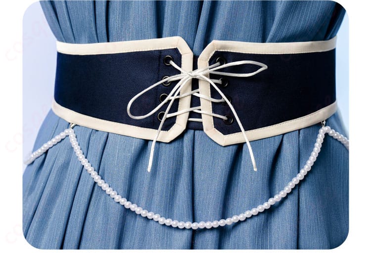 乱凪砂 コスプレ衣装 シークレットスカイ コルセットベルト装飾アップ