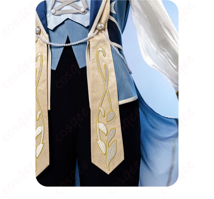 乱凪砂 シークレットスカイ コスプレ衣装 パターン刺繍ディテール