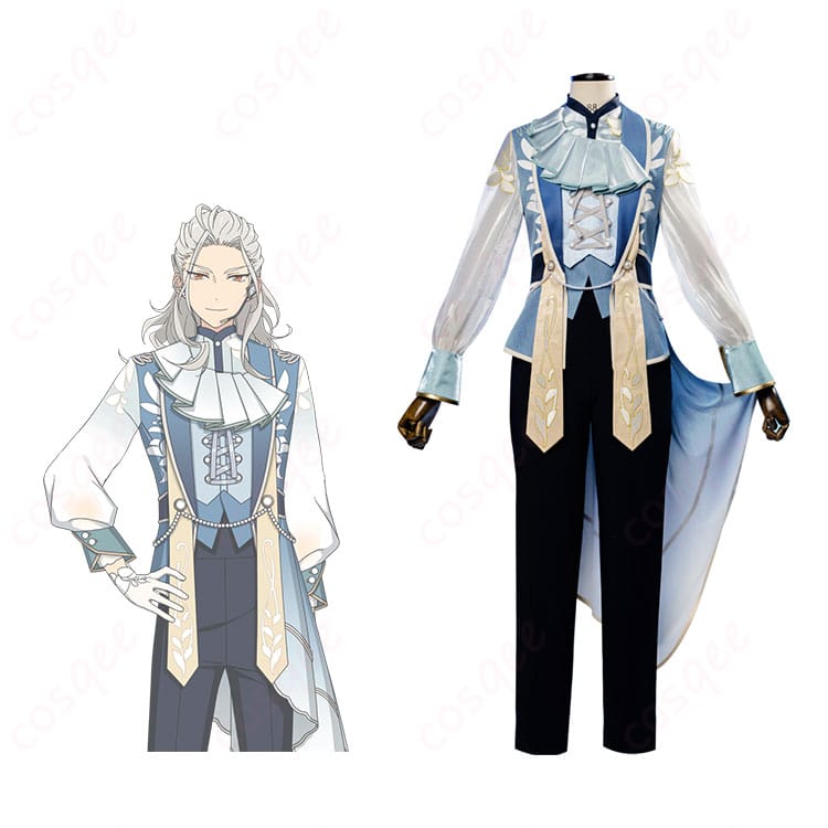 あんスタ 乱凪砂 シークレットスカイ コスプレ衣装×キャラクター比較イメージ|忠実再現