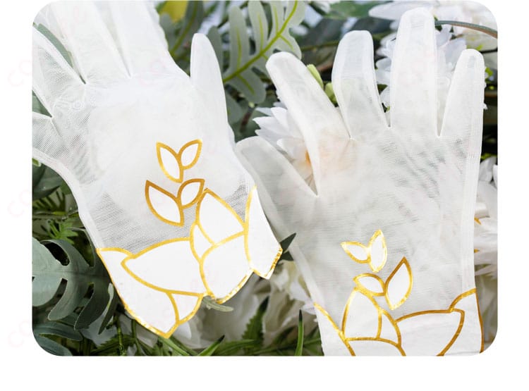 乱凪砂 シークレットスカイ コスプレ衣装 手袋装飾ディテール