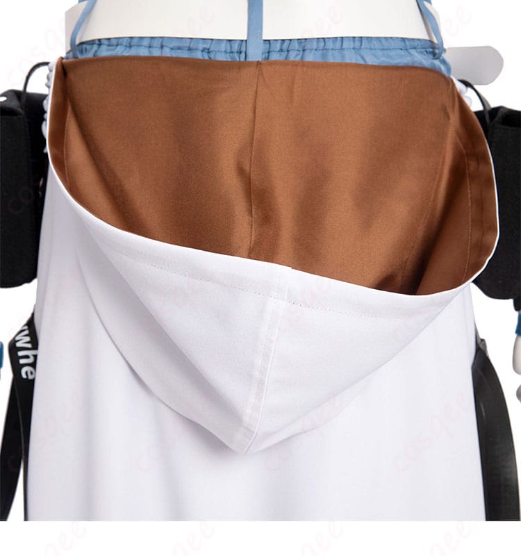 ギルティギア ストライヴ シン=キスク コスプレ衣装 フード背面装飾|帽子部分の装飾までこだわり抜かれた一着