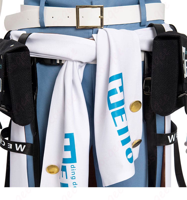 ギルティギア ストライヴ シン=キスク コスプレ衣装 着用イメージ|腰部の装飾がコーディネートを引き立てる