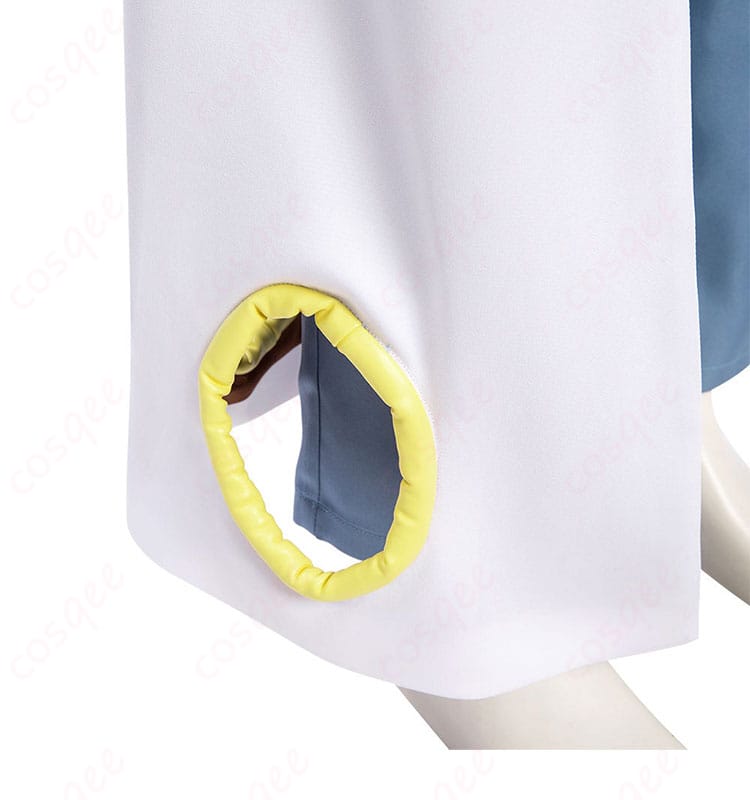 ギルティギア ストライヴ シン=キスク コスプレ衣装 スカート裾装飾詳細|動きに合わせて映える後ろ姿を演出