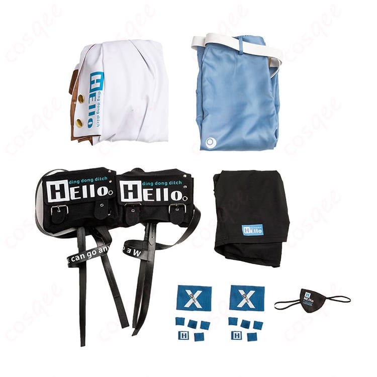 ギルティギア ストライヴ シン=キスク コスプレ衣装 セット内容一覧写真|届く商品を事前にチェック!