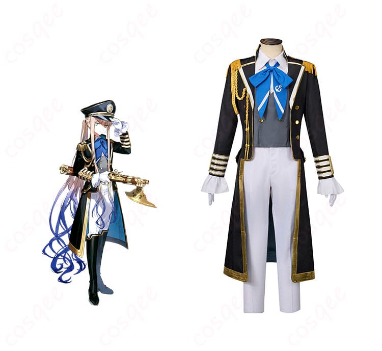 FGOアーケード ネモ 第二段階 コスプレ衣装 正面&キャラ比較イメージ