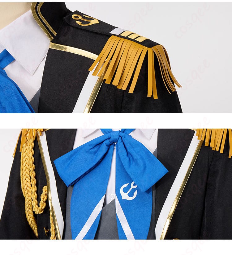 FGOアーケード ネモ 第二段階 コスプレ衣装 肩・襟元リボン装飾のアップ