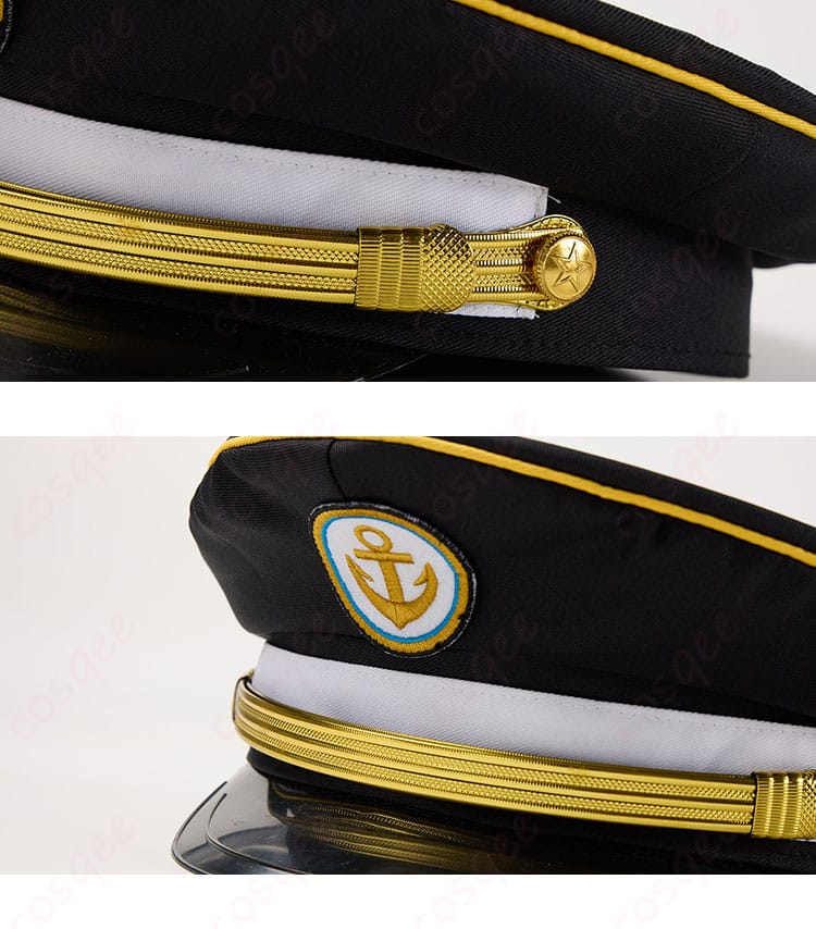 FGOアーケード ネモ 第二段階 コスプレ衣装 帽子の正面・側面ディテール