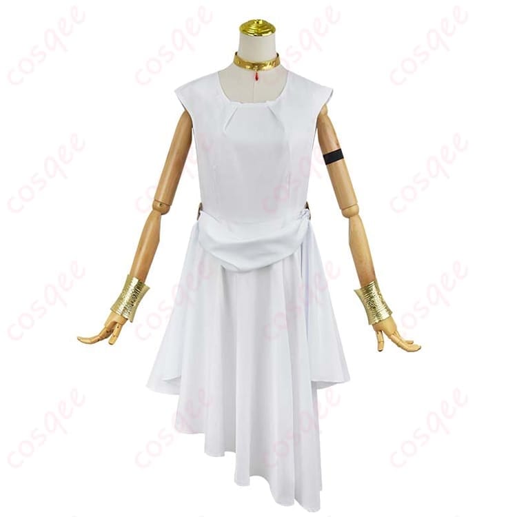 葬送のフリーレン フランメ風コスプレ衣装 上品シルエットで写真映えする一式 - 1枚目の画像