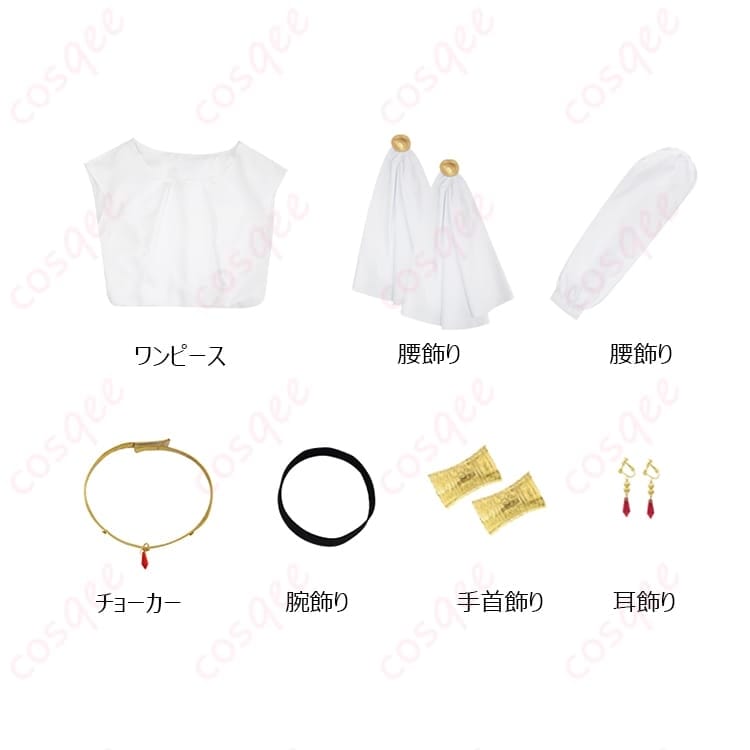 葬送のフリーレン フランメ風コスプレ衣装 上品シルエットで写真映えする一式 - 6枚目の画像